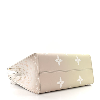Louis Vuitton Monogram Giant Spring In The City OnTheGo MM Sunset Kaki 4 of 8