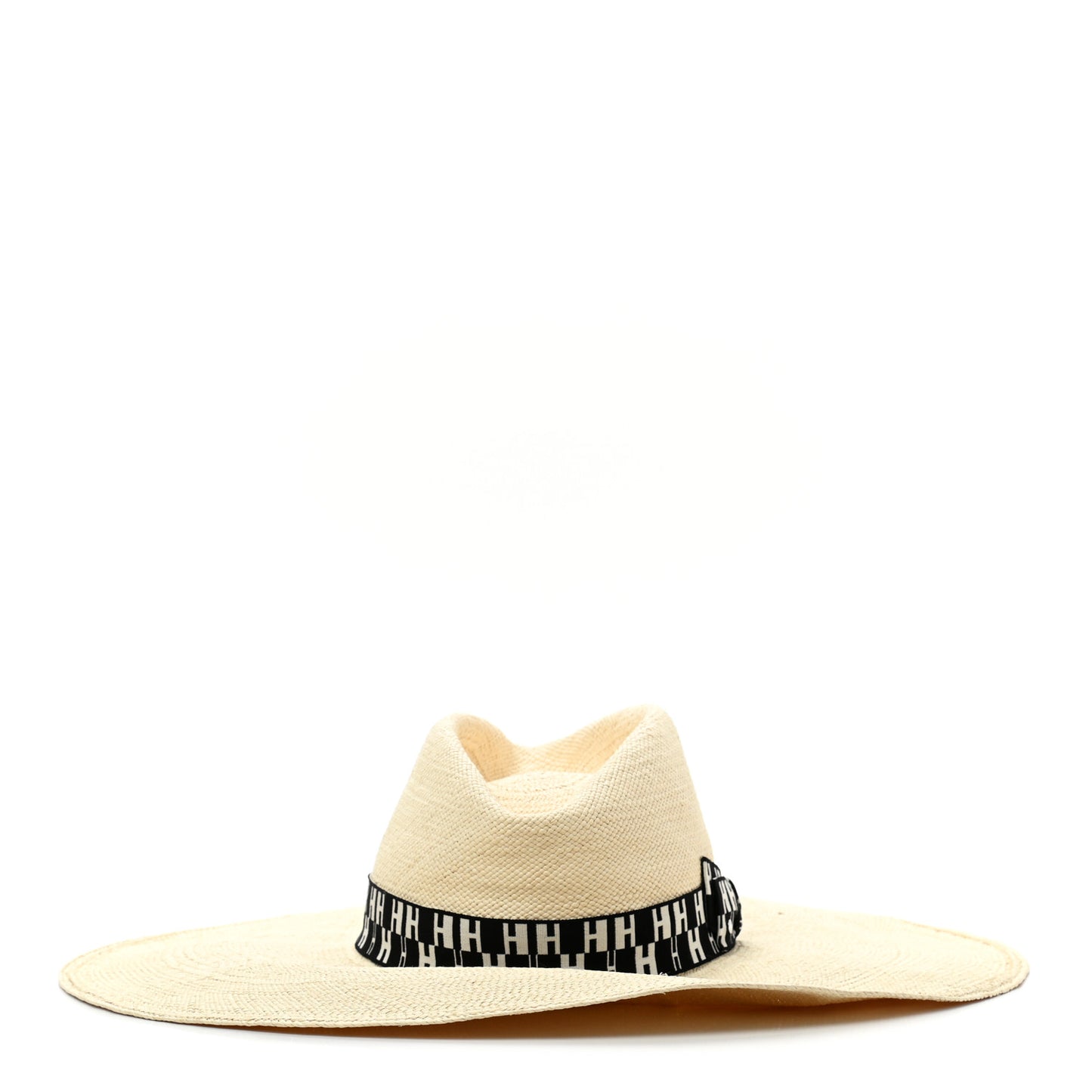 Straw Arizona Panama Brisa Hat 57 Naturel Ecru Black