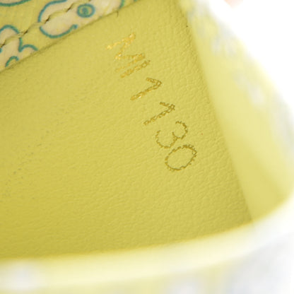 Louis Vuitton Monogram Fleuri Insolite Wallet PM Yellow 7 of 8