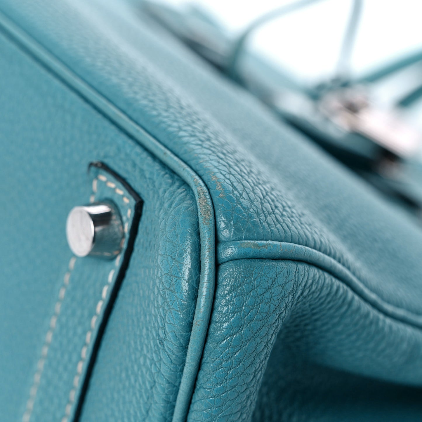 Togo Birkin 30 Blue Jean