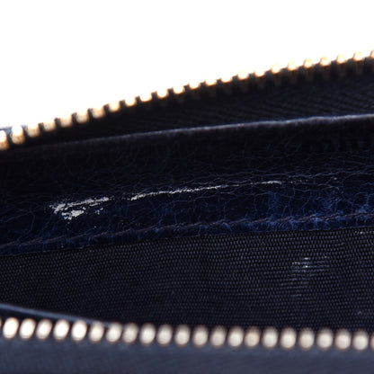 Miu Miu Nappa Matelasse Lux Zip Around Wallet Bluette 7 of 8