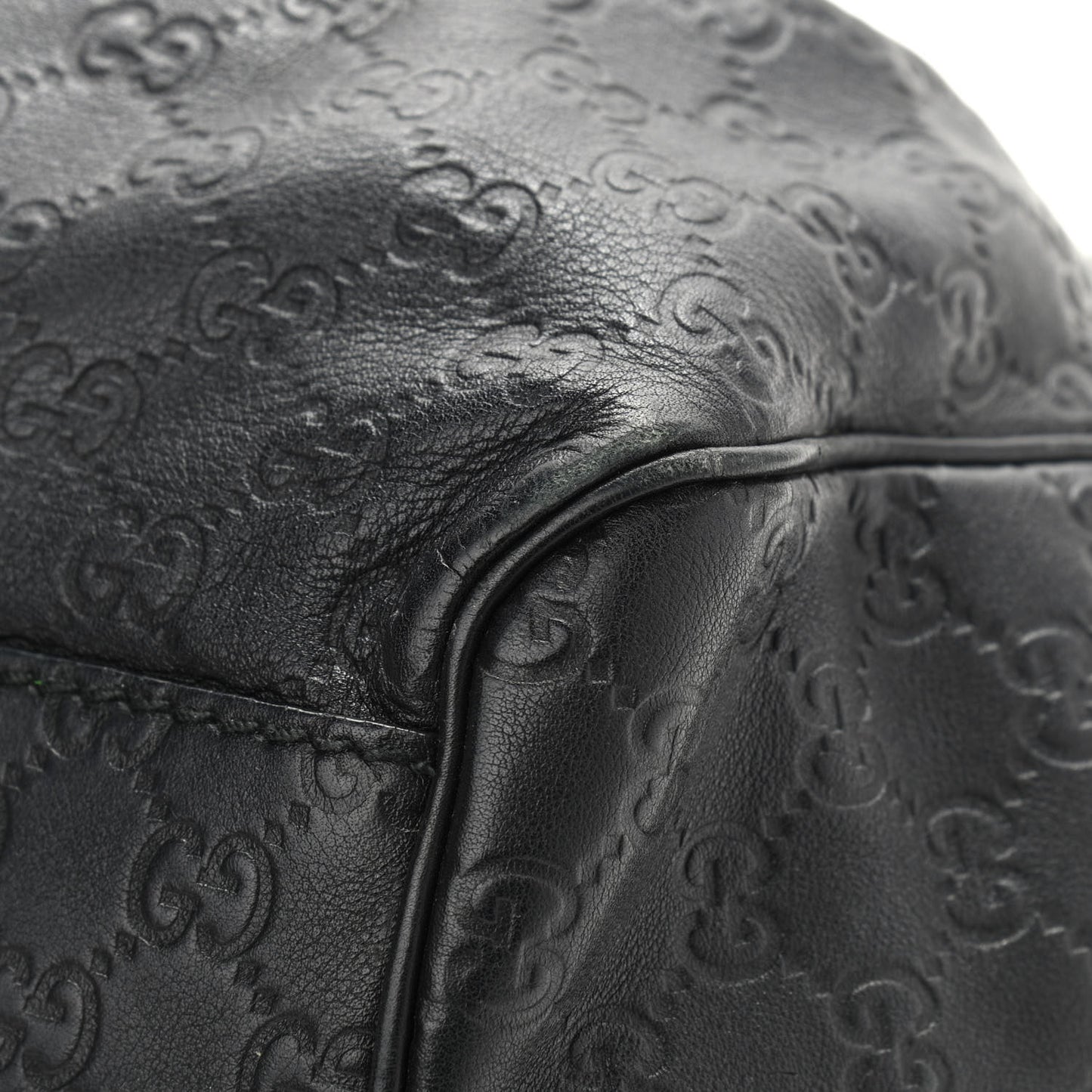 Guccissima Medium Sukey Tote Black