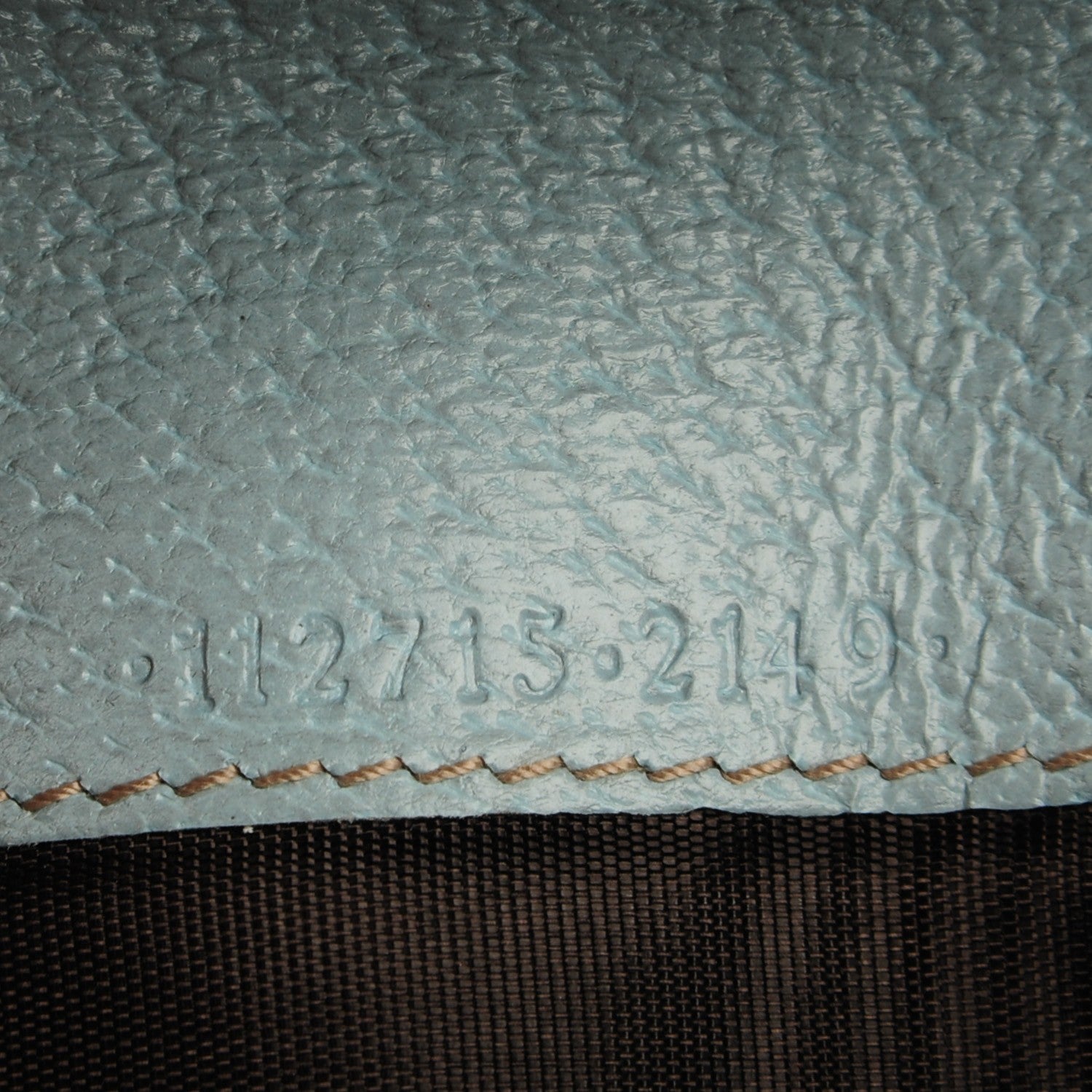 Gucci Monogram Metal Bar Continental Flap Wallet Blue 7 of 7