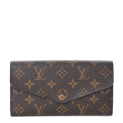 Louis Vuitton Monogram Sarah Wallet NM Fuchsia 1 of 6