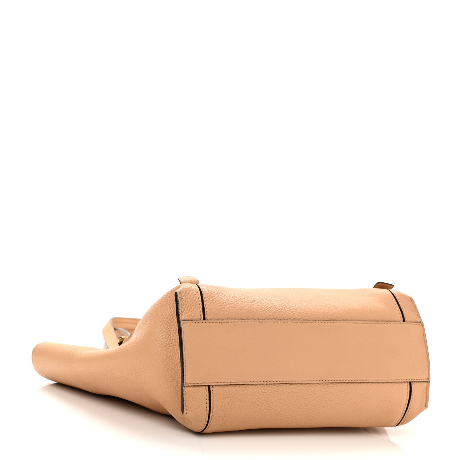 Chloe Smooth Calfskin Small Milo Shopping Tote Beige 4 of 15