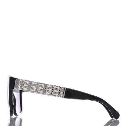 Chanel Square Chain Sunglasses 5362-Q Black 2 of 8