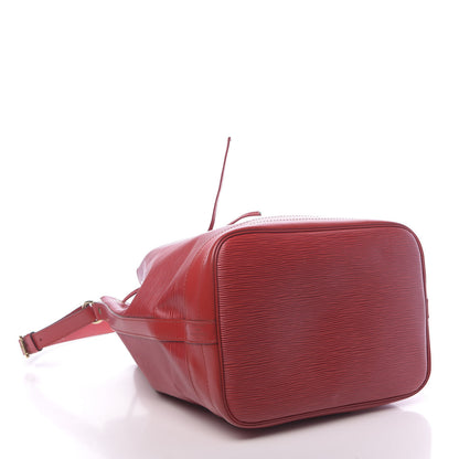 Louis Vuitton Epi Noe Castillan Red 4 of 8