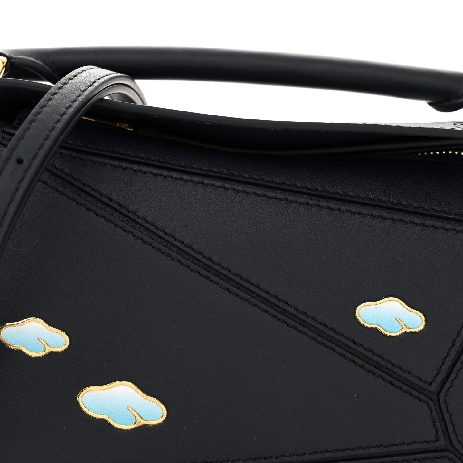 Loewe Calfskin New Year Mini Puzzle Bag Dark Ink 8 of 10