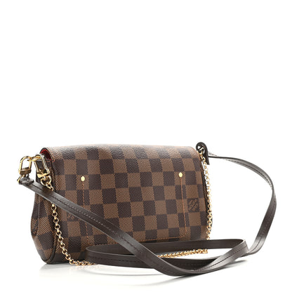 Louis Vuitton Damier Ebene Favorite PM 3 of 9