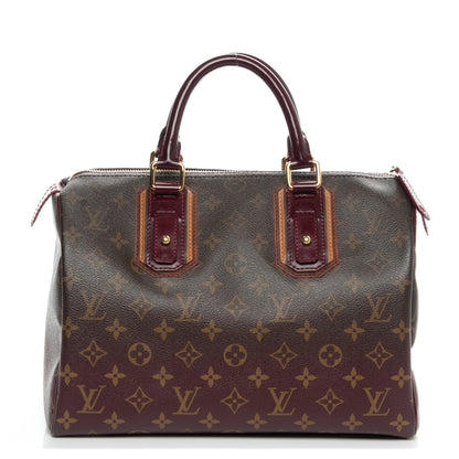 Louis Vuitton Monogram Mirage Speedy 30 Bordeaux 1 of 7