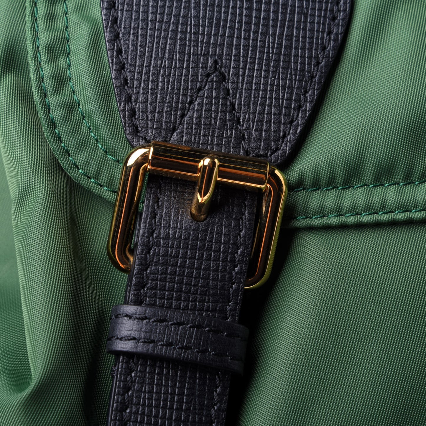 Nylon Medium Rucksack Backpack Green