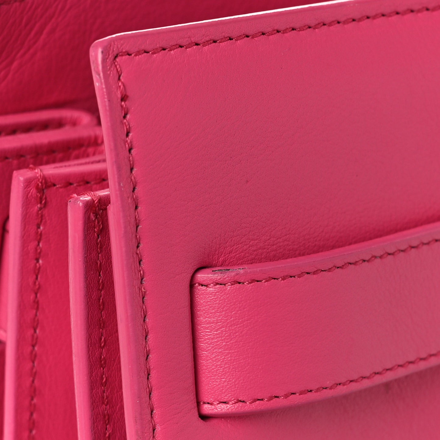 Calfskin Sac De Jour Bubblegum
