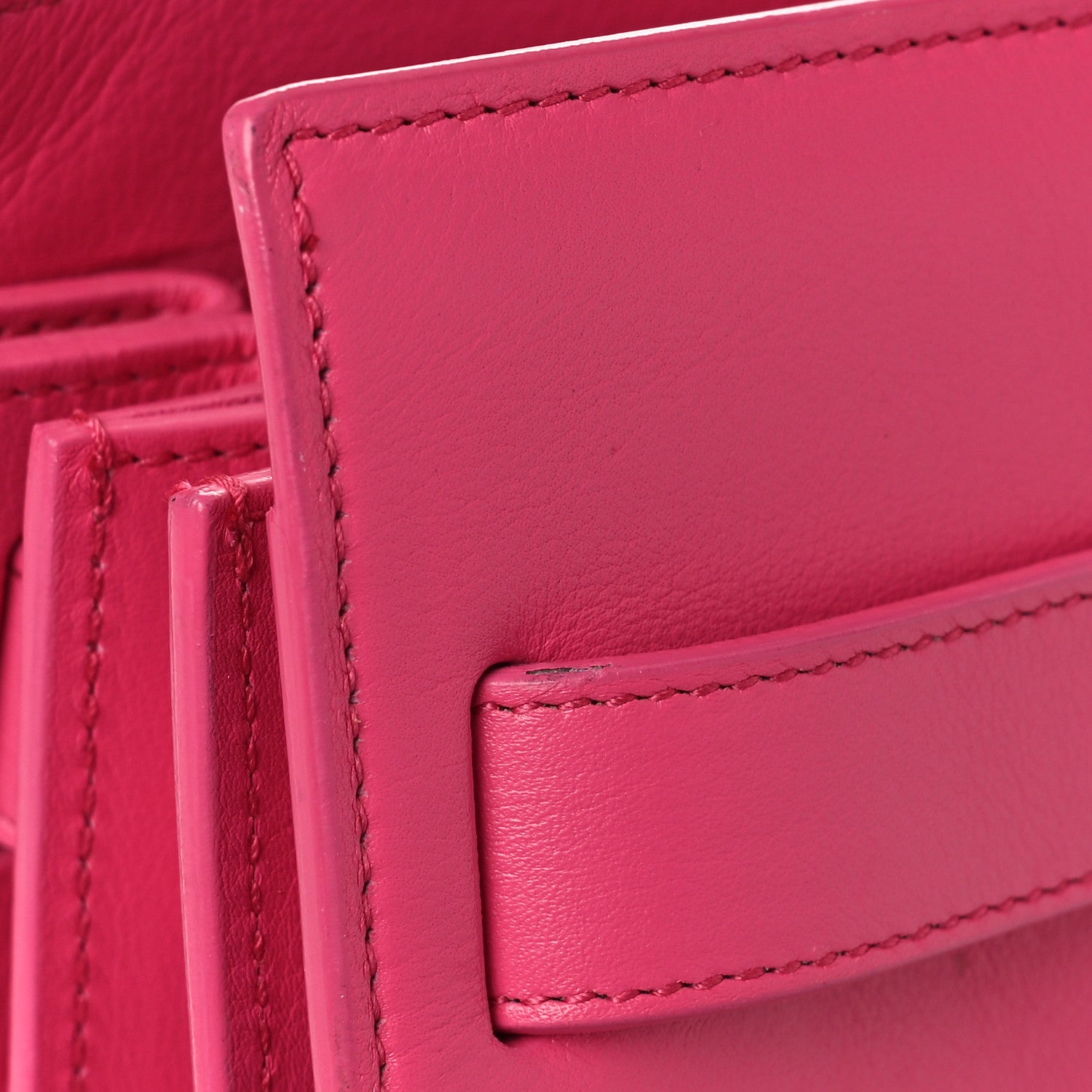 Saint Laurent Calfskin Sac De Jour Bubblegum 10 of 10