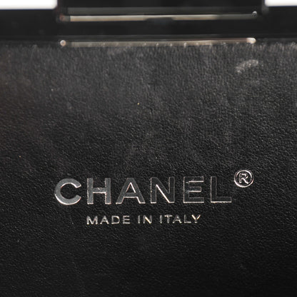 Chanel Plexiglass Barcode Boy Brick Lego Clutch Black 6 of 7