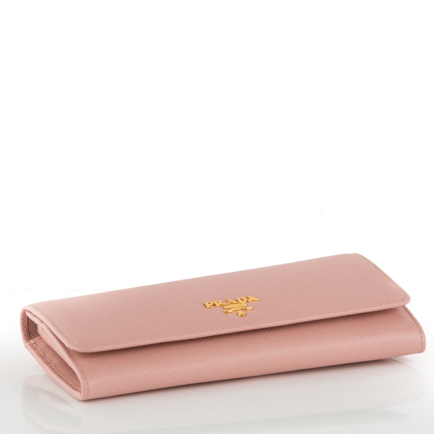 Saffiano Metal Continental Flap Wallet Orchidea