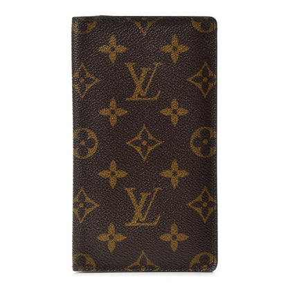 Louis Vuitton Monogram Checkbook Holder Case Wallet 1 of 7