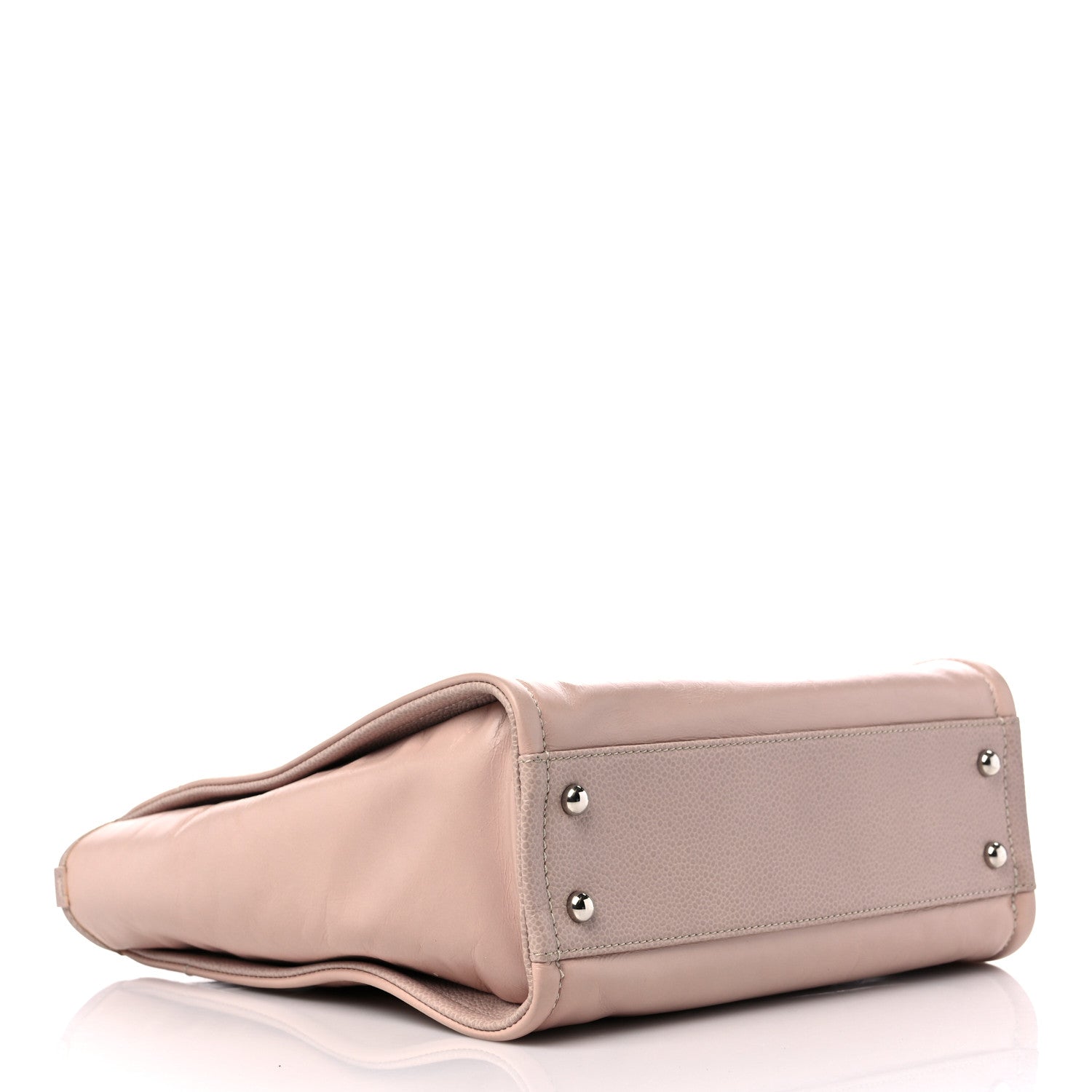 Chanel Glazed Calfskin Mini Deauville Tote Light Pink 4 of 12