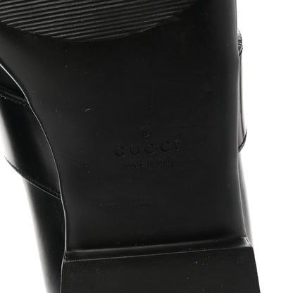 Gucci Calfskin Interlocking G Mens Loafers 9.5 Black 6 of 8