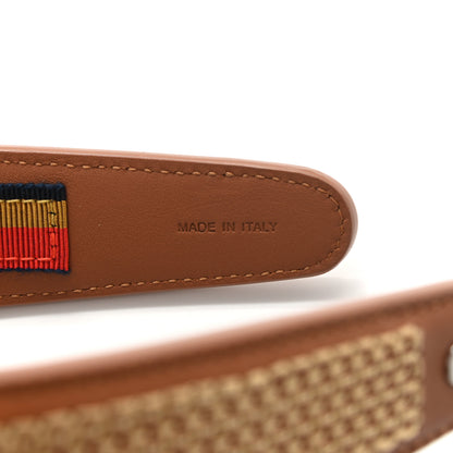 Hermes Swift Embroidered H Elizabeth Headband Gold 5 of 6