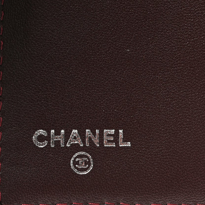 Chanel Lambskin Quilted Large Flap Wallet Black 6 of 10