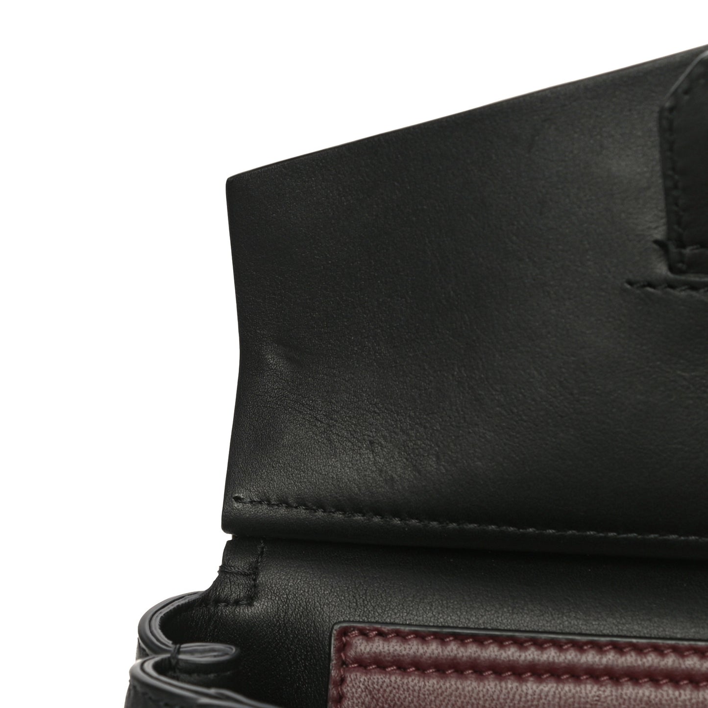 Calfskin Mini Mystic Shoulder Bag Black
