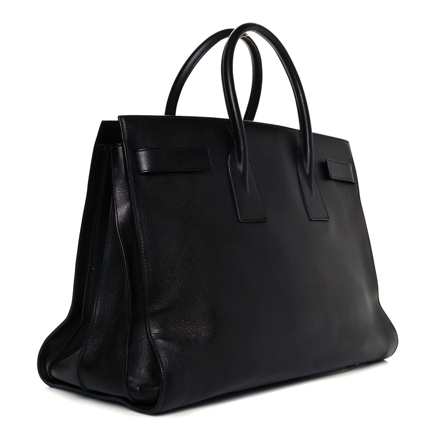 Calfskin Large Sac De Jour Carryall Black