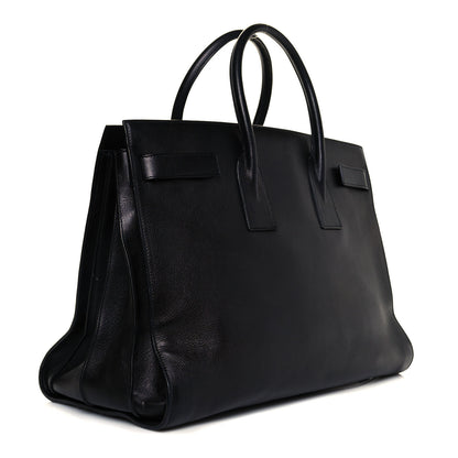 Saint Laurent Calfskin Large Sac De Jour Carryall Black 3 of 19