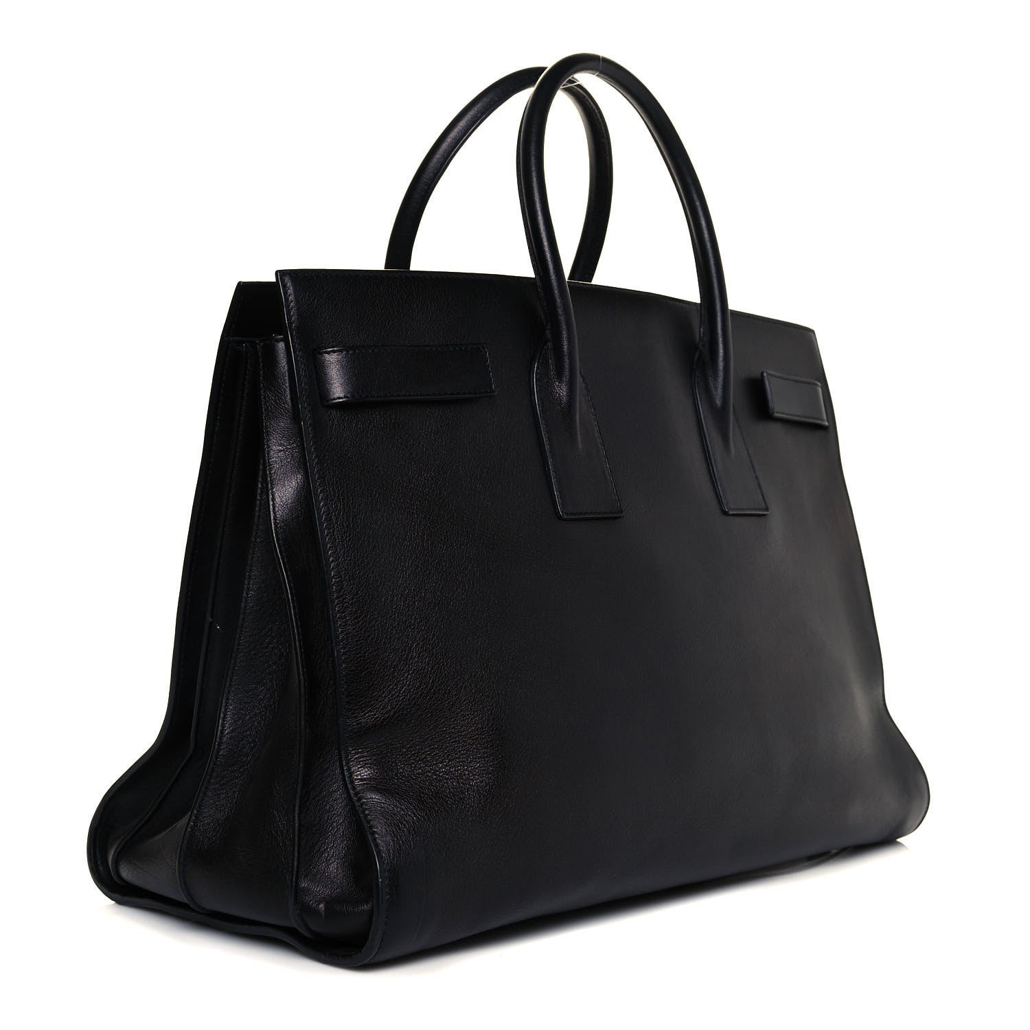 Saint Laurent Calfskin Large Sac De Jour Carryall Black 3 of 21