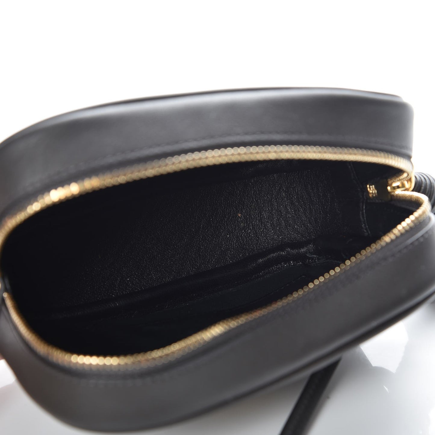 Calfskin Monogram Blogger Bag Dark Grey