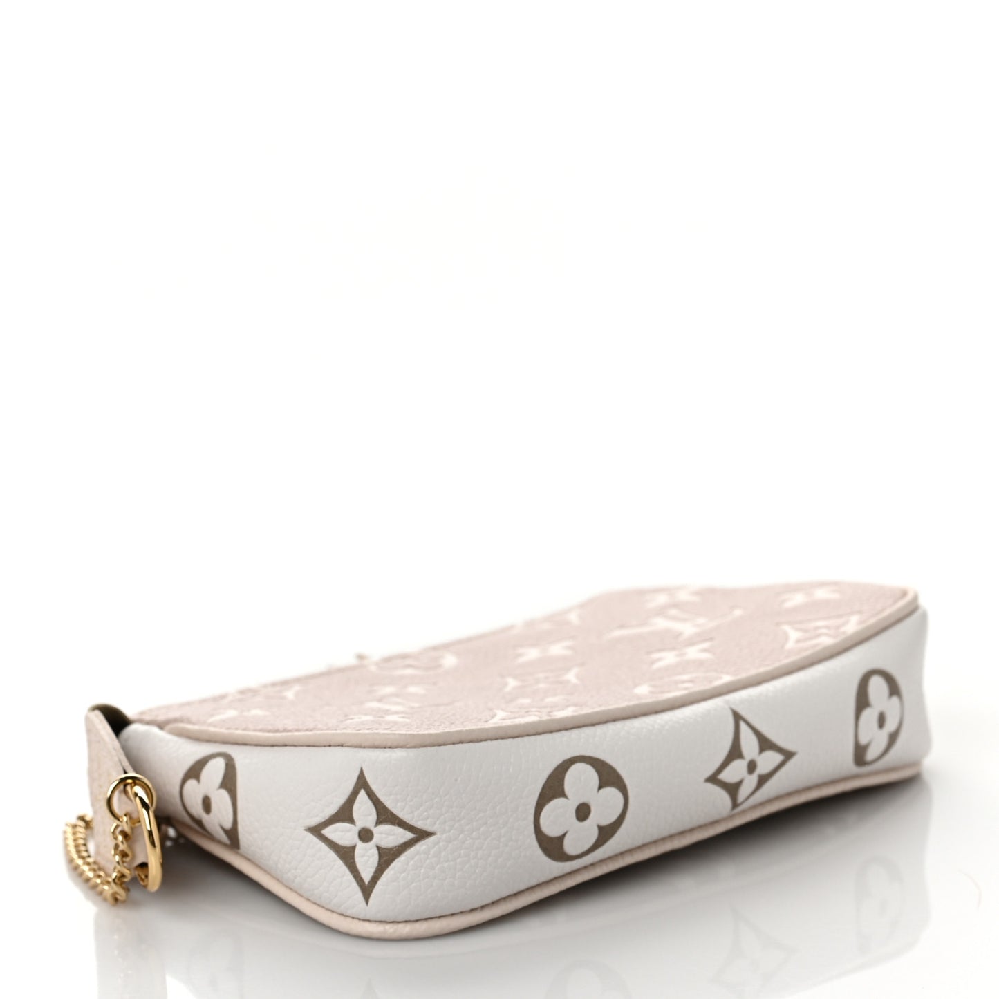 Empreinte Spring in the City Mini Pochette Accessories Kaki Beige Cream