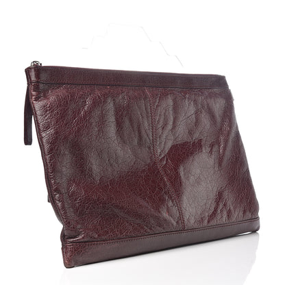 Balenciaga Agneau Arena Classic Hardware Large Clip Acajou Fonce 2 of 5