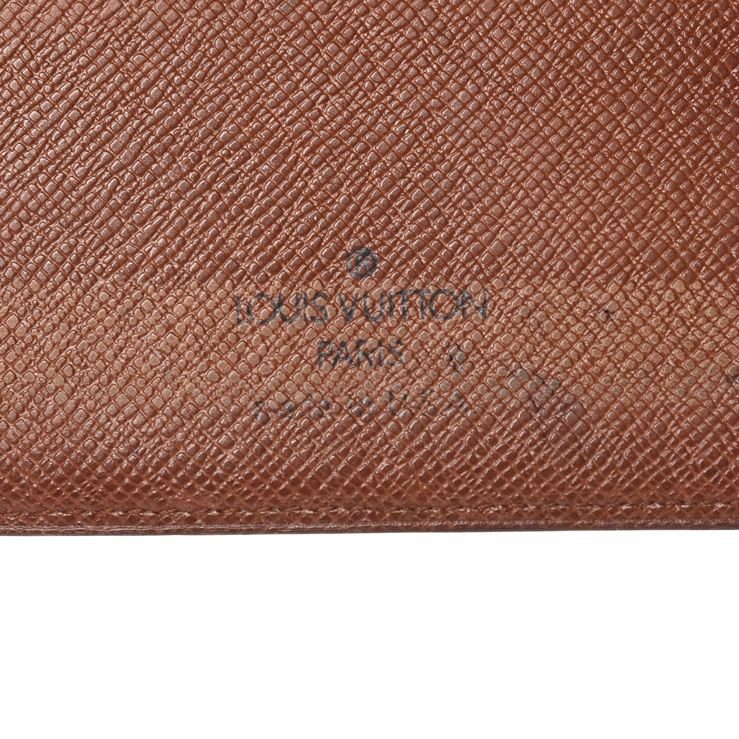 Louis Vuitton Monogram Simple Checkbook Holder Wallet 9 of 13