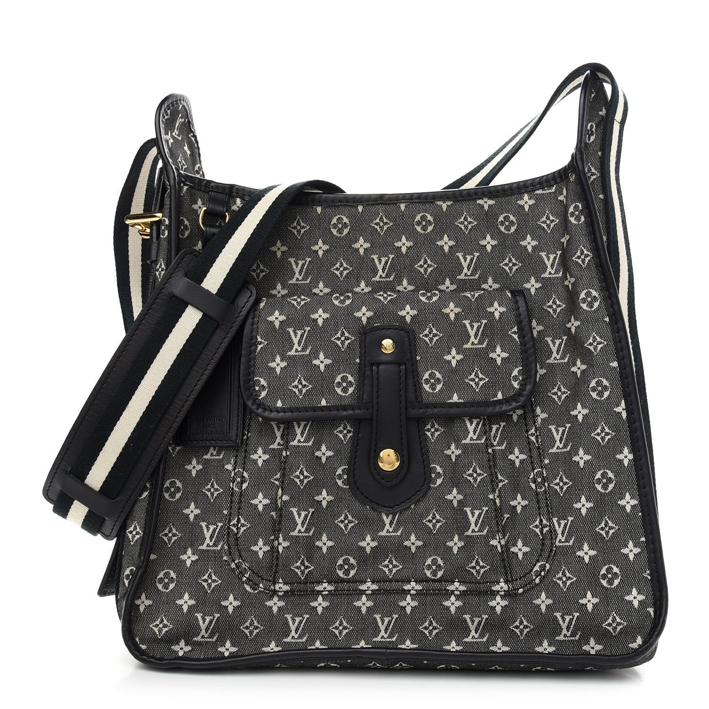 Mini Monogram Besace Mary Kate Black