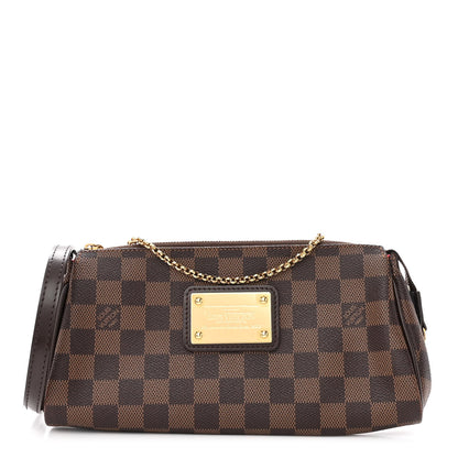 Louis Vuitton Damier Ebene Eva Clutch 1 of 11
