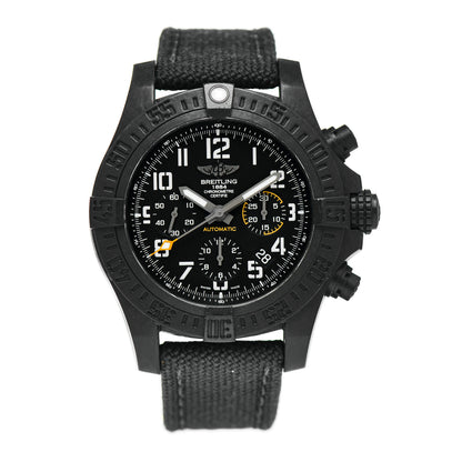 Breitling Breitlight Canvas 45mm Avenger Hurricane Automatic Watch Black XB0180 1 of 5
