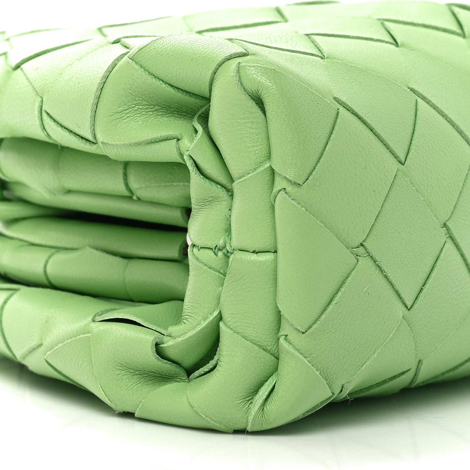 Bottega Veneta Nappa Intrecciato The Mini Pouch Pistachio 10 of 11