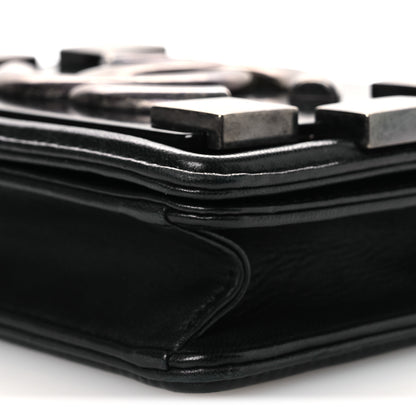 Chanel Plexiglass Lambskin Mini Boy Brick Flap Black 10 of 14