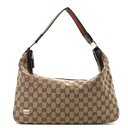 Gucci Monogram Medium Pop Hobo Dark Brown 1 of 9