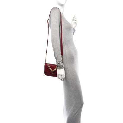 Chanel Calfskin Stitched Flap Red 2 of 11