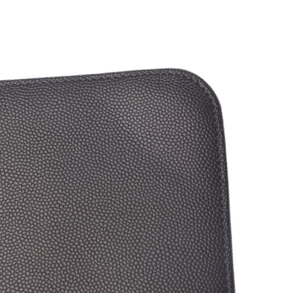 Saint Laurent Grain De Poudre Classic Zip Around Travel Wallet Coal 8 of 9
