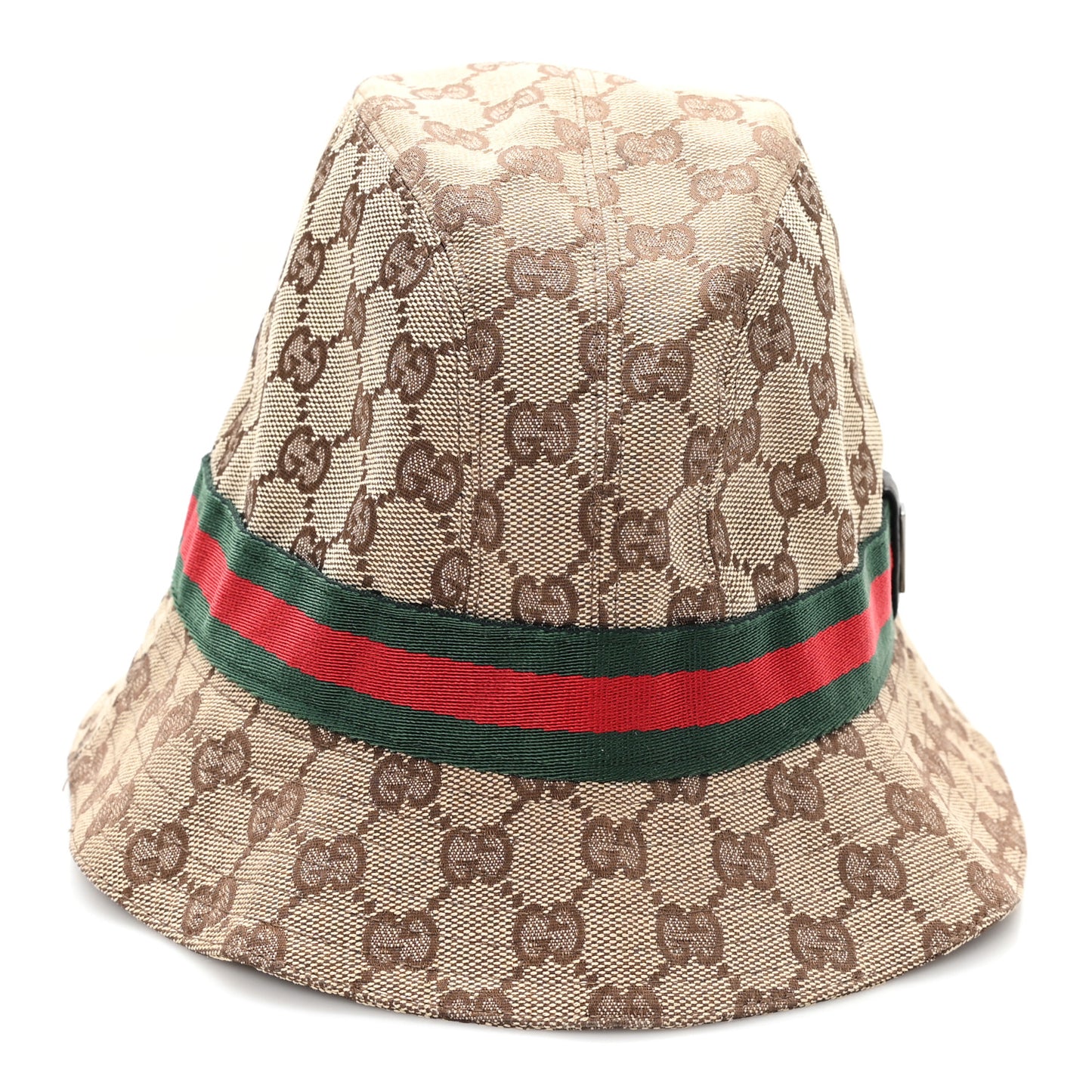 Monogram Web Bucket Hat M Brown