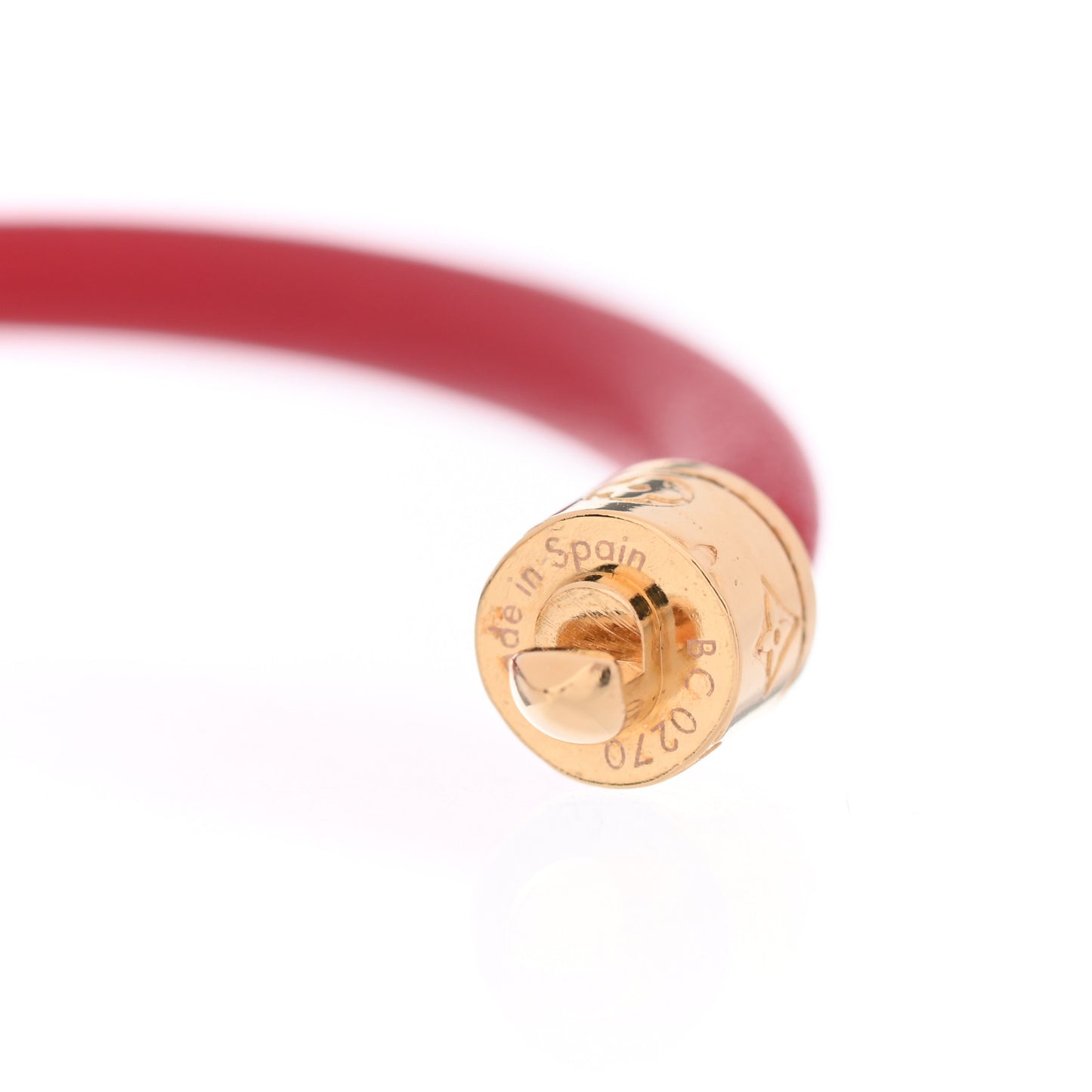 Monogram Daily Confidential Bracelet 19 Red