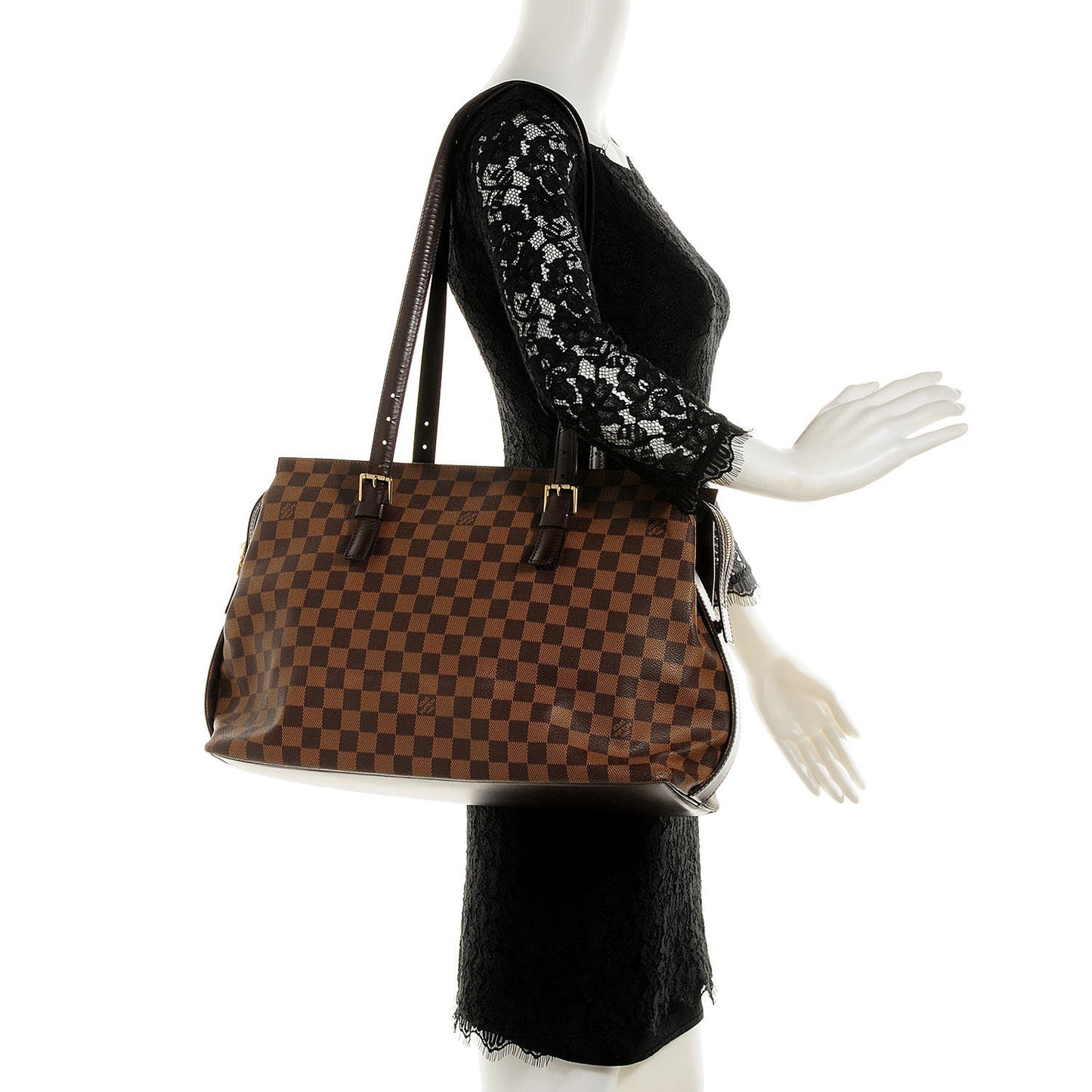 Damier Ebene Chelsea Tote