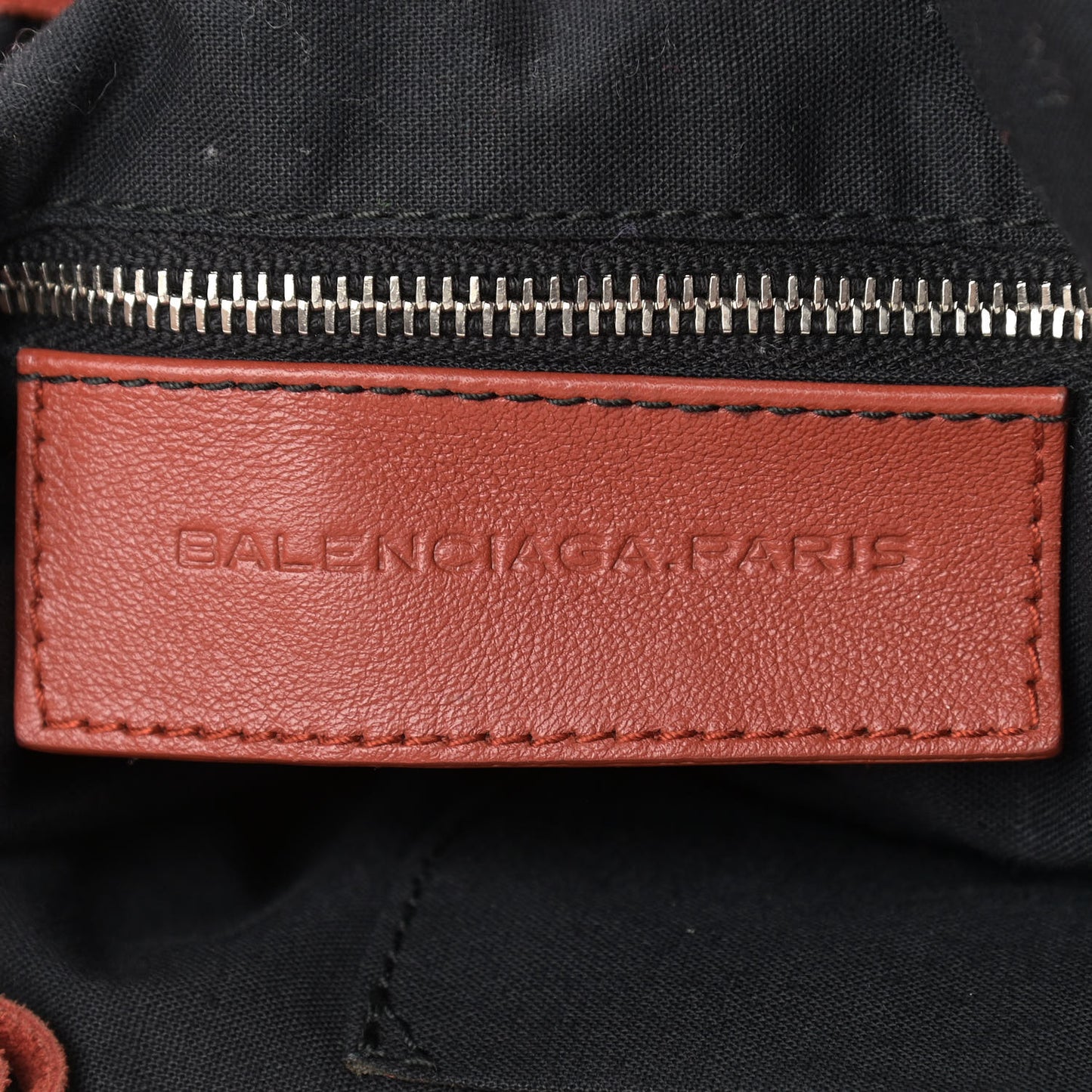 Baby Daim Suede Classic Hardware Silver Work Chataigne