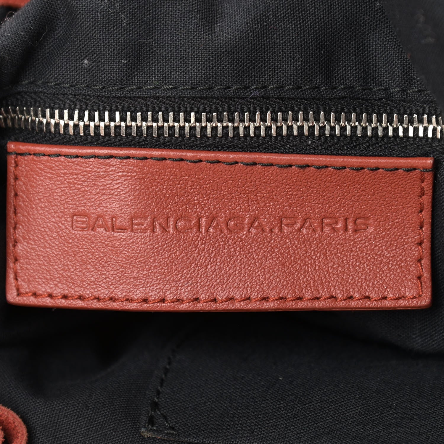 Balenciaga Baby Daim Suede Classic Hardware Silver Work Chataigne 5 of 15