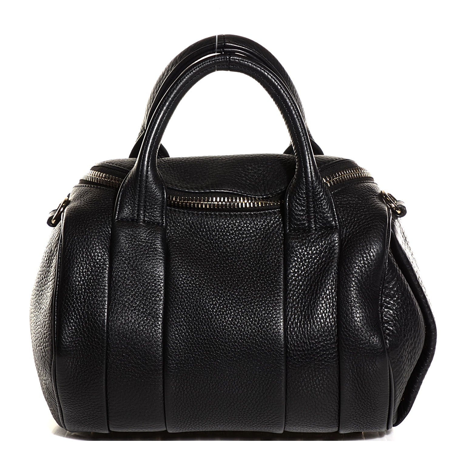 Alexander Wang Pebbled Lambskin Rockie Black Pale Gold Hardware 1 of 8