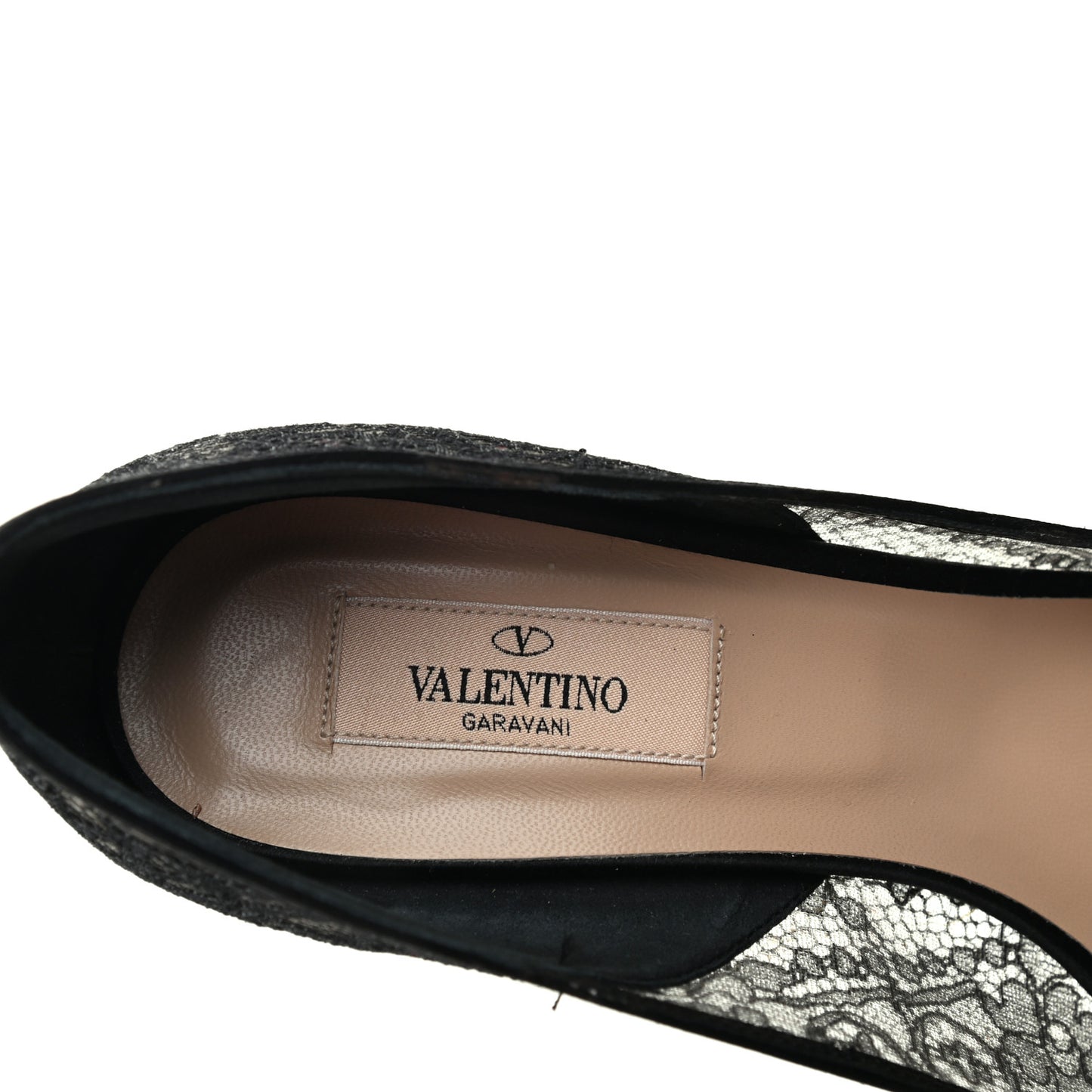 Satin Lace Couture Bow Peep Toe Low Heel Pumps 38.5 Black