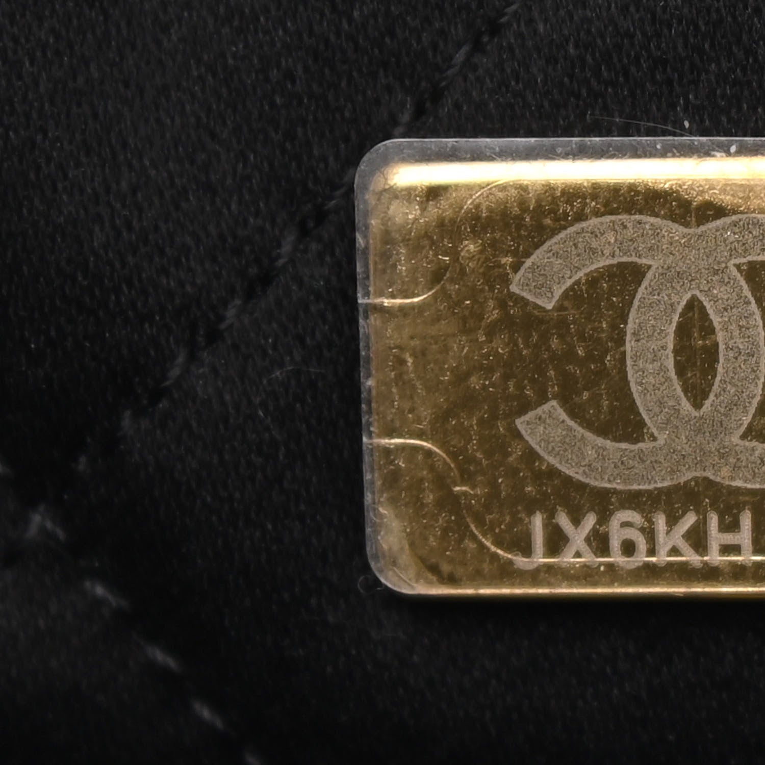 Chanel Shiny Calfskin Quilted Large Chanel 22 Black 8 of 11