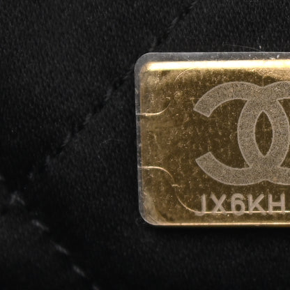 Chanel Shiny Calfskin Quilted Large Chanel 22 Black 8 of 11