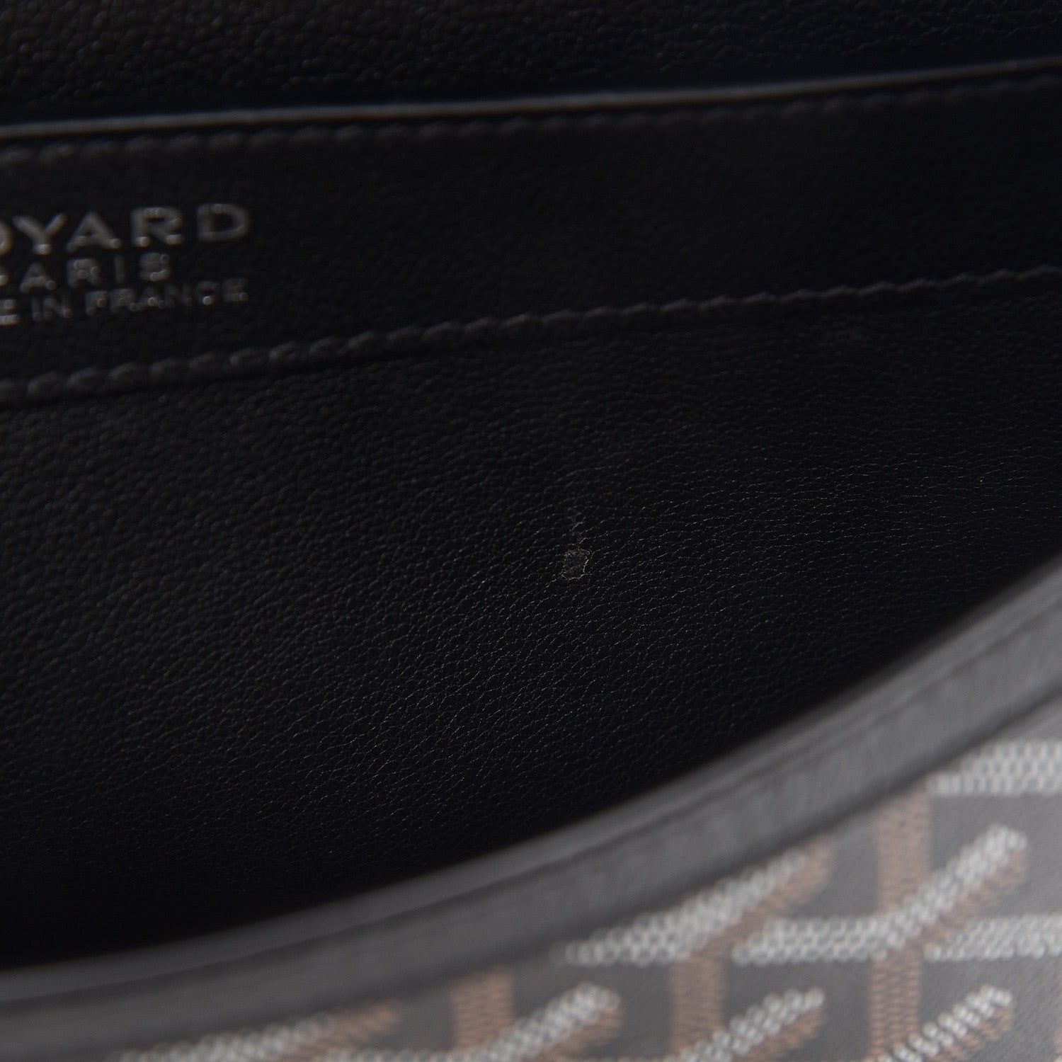 Goyard Goyardine 233 PM Shoulder Bag Black 8 of 9